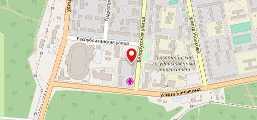 Поляна на карте