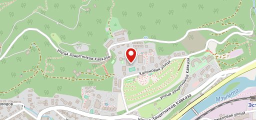 Поляна вью на карте