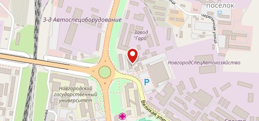 Полюс на карте