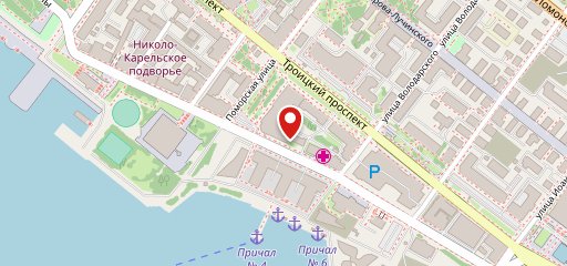 Поморский на карте