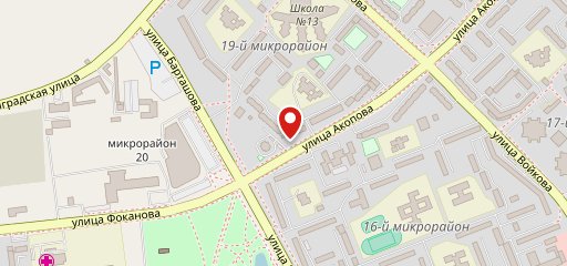 Кафе Пончик-Блинчик на карте