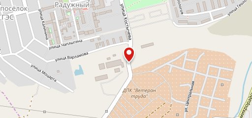 Пончик на карте