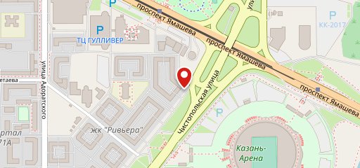 Пончик на карте