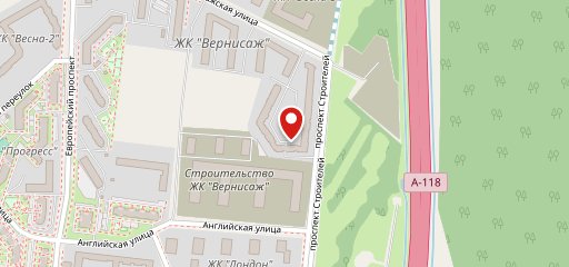 Пончик на карте