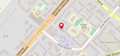 Пончик на карте