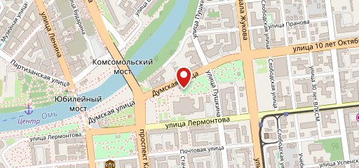 Пончик на карте