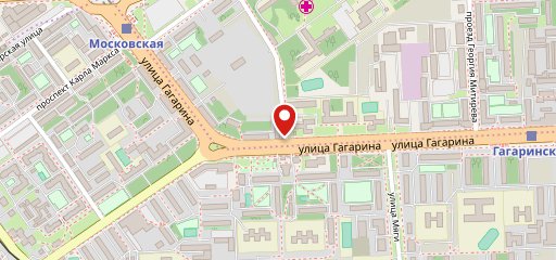 Пончик на карте