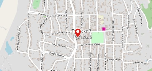 Пончик на карте