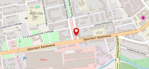 Пончик на карте