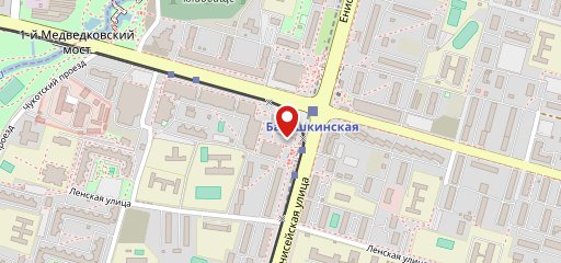 Пончики на месте на карте