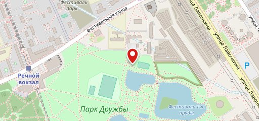 Пончиковая на карте