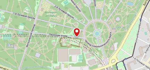 Пончики в парке Сокольники на карте
