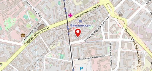 Пончики на месте на карте