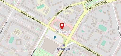 Пончики на месте на карте