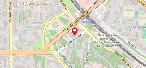 Пончики на месте на карте