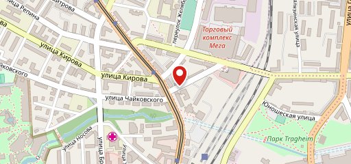 Пончиковая на карте
