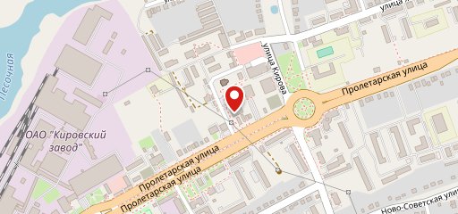 Пончиковая на карте