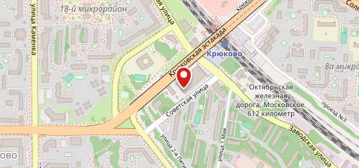 Пончиковая N1 на карте