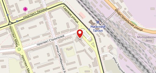 Пончиковая на карте