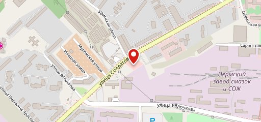 Пончиковая на карте