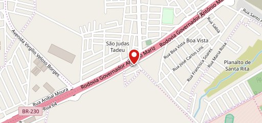 Ponto da Tapioca Santa Rita PB на карте