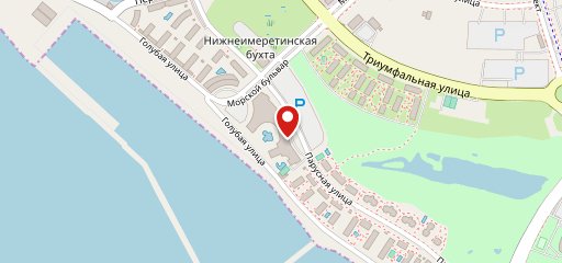 Итальянский ресторан на карте