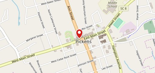 Pickens pool room на карте