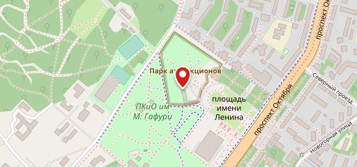 Попкорн на карте
