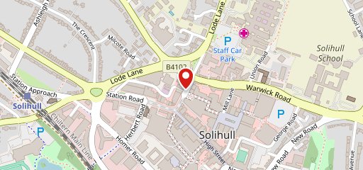 Popworld - Solihull на карте