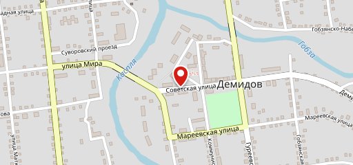 Поречье на карте