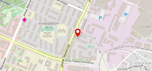 Порт на карте