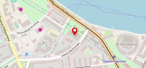 Ресторан "Порт" на карте