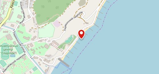 Пляж отеля Porto Mare на карте