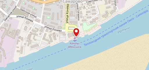Причал 86 на карте