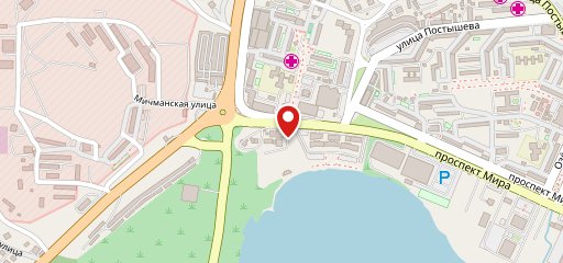 Посейдон на карте