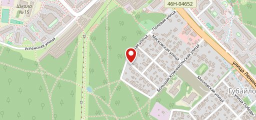 Поселок на карте