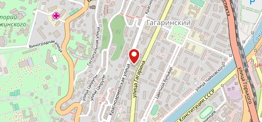 Посейдон-сочи на карте
