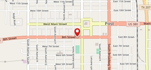 Post Authentic Mexican Food на карте