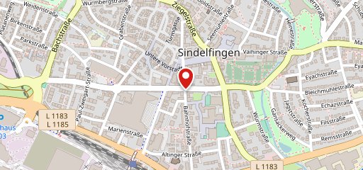 Post Hotel & Restaurant Sindelfingen на карте
