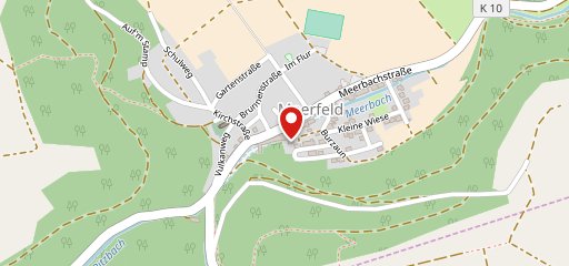 Hotel Zur Post Meerfeld на карте