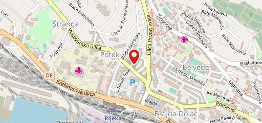 Potok на карте