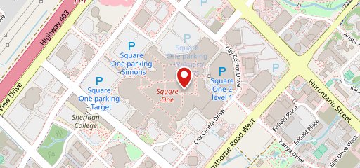 Poulet Rouge Square One Restaurant на карте