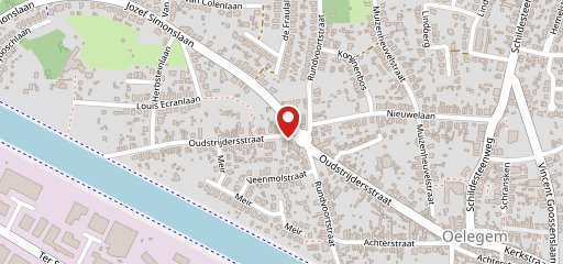 Pousse cafe oelegem на карте