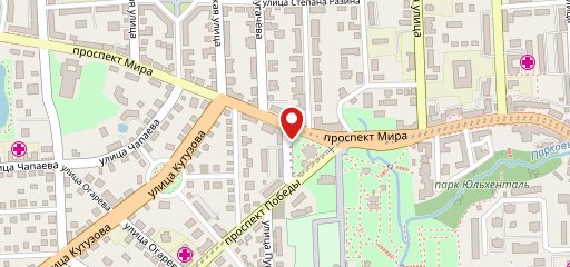 Поварёшка на карте