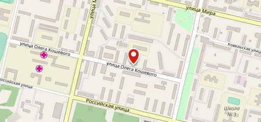 Точка питания на карте
