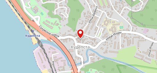 Шашлычная на карте