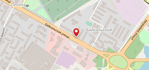 Позы на Байкальской на карте