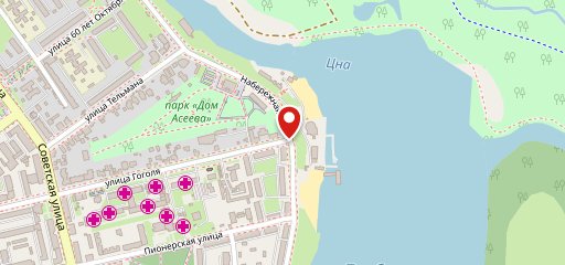Прачка бар на карте