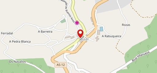 Hotel Restaurante Prado на карте