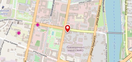 Прага на карте